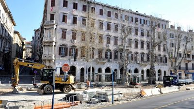 FOTO Radovi se nastavljaju u Krešimirovoj ulici – Opsežan projekt mogao bi biti gotov do kraja lipnja
