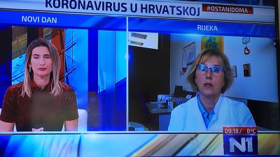 Danijela Lakošeljac, epidemiologinja NZZJZ prokomentirala trenutno stanje epidemije COVID-19 virusa u RH