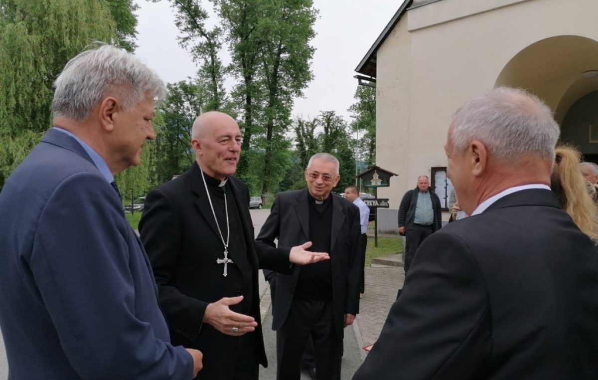 Apostolski nuncij Giorgio Lingua prvi puta posjetio Gorski kotar