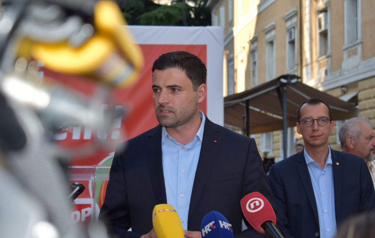FOTO Bernardić: U 8. izbornoj jedinici očekujemo maksimalan broj mandata