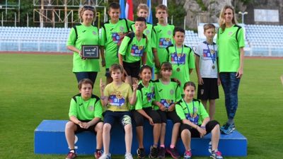 Mladi atletičari OŠ Ivanke Trohar iz Fužina najbolji na Erste Plavoj Ligi