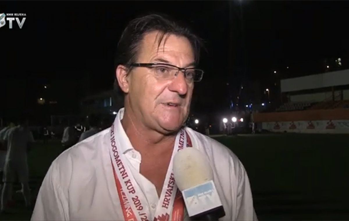 VIDEO Damir Mišković nakon još jedne trofejem okrunjene sezone: Rijeka ide naprijed