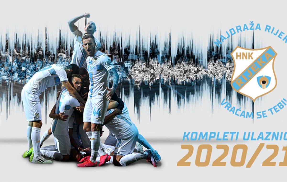Ove srijede HNK Rijeka počinje s prodajom kompleta ulaznica za sezonu 2020.2021