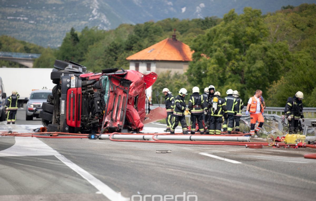 Teška prometna nesreća na autocesti @ Čavle