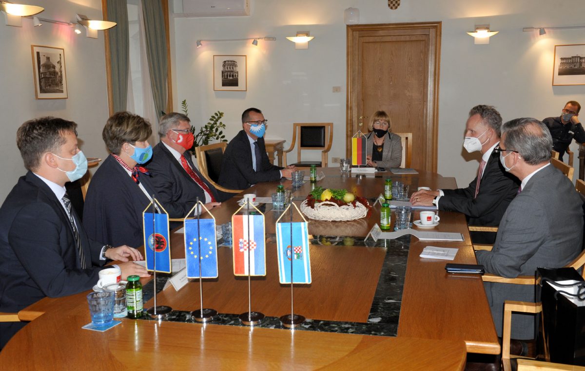 Njemački veleposlanik Nj.E. Robert Klinke u prvom službenom posjetu Gradu Rijeci i Primorsko-goranskoj županiji