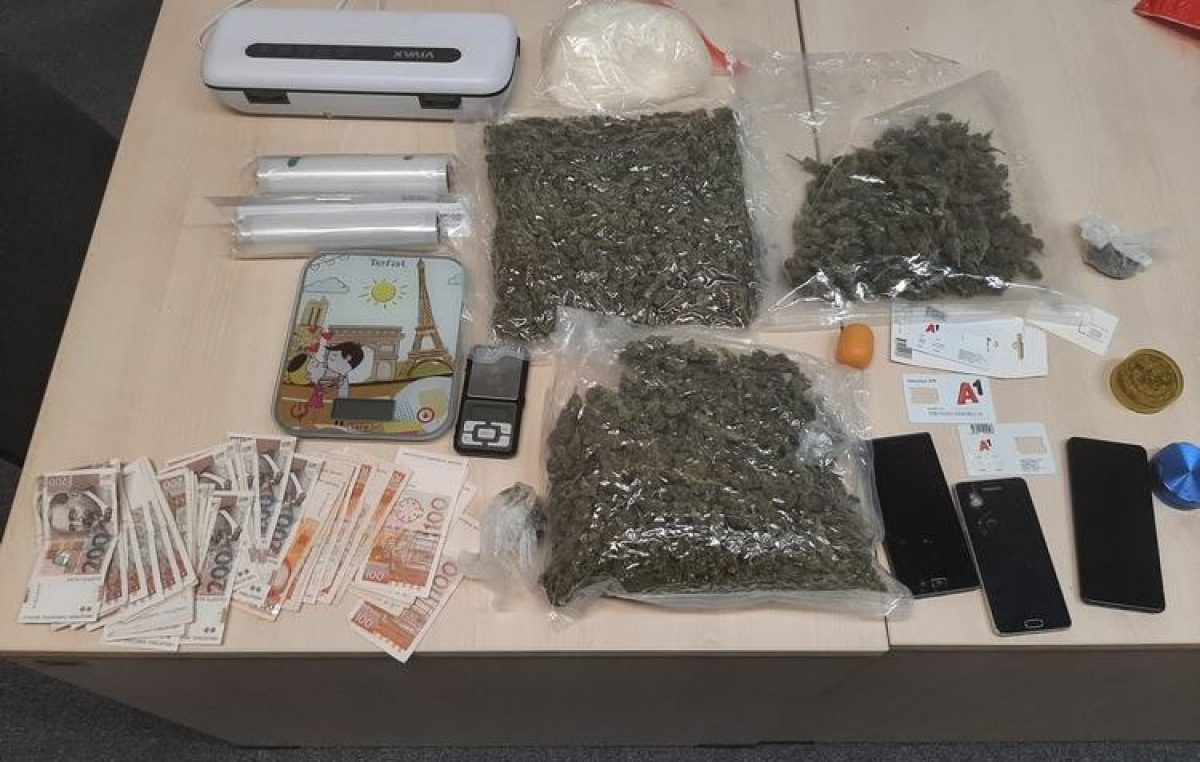 Opatijska policija zaplijenila više od 5 kilograma marihuane