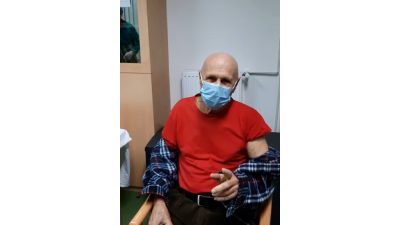 Cijepljen prvi korisnik Doma za starije na Voloskom: Cijepite se svi, jer to će nas spasiti!