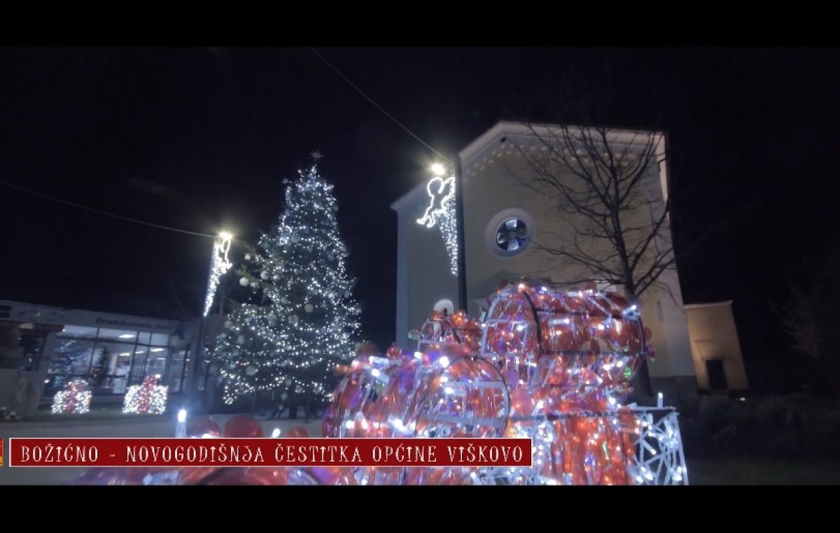 [VIDEO] Načelnica Sanja Udović u božićno-novogodišnjoj čestitki: ‘Loše stvari neka ostanu iza nas’