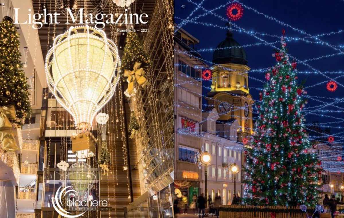 Rijeka advent u ovogodišnjem izdanju kataloga Light Magazine kao jedan od najboljih svjetskih primjera blagdanske dekoracije