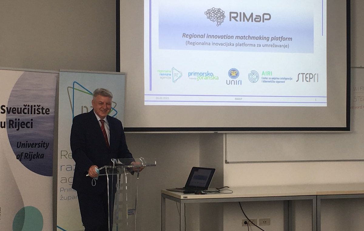 Predstavljena Regionalna inovacijska platforma RIMAP nastala u suradnji riječkog Sveučilišta, PGŽ i Regionalne razvojne agencije