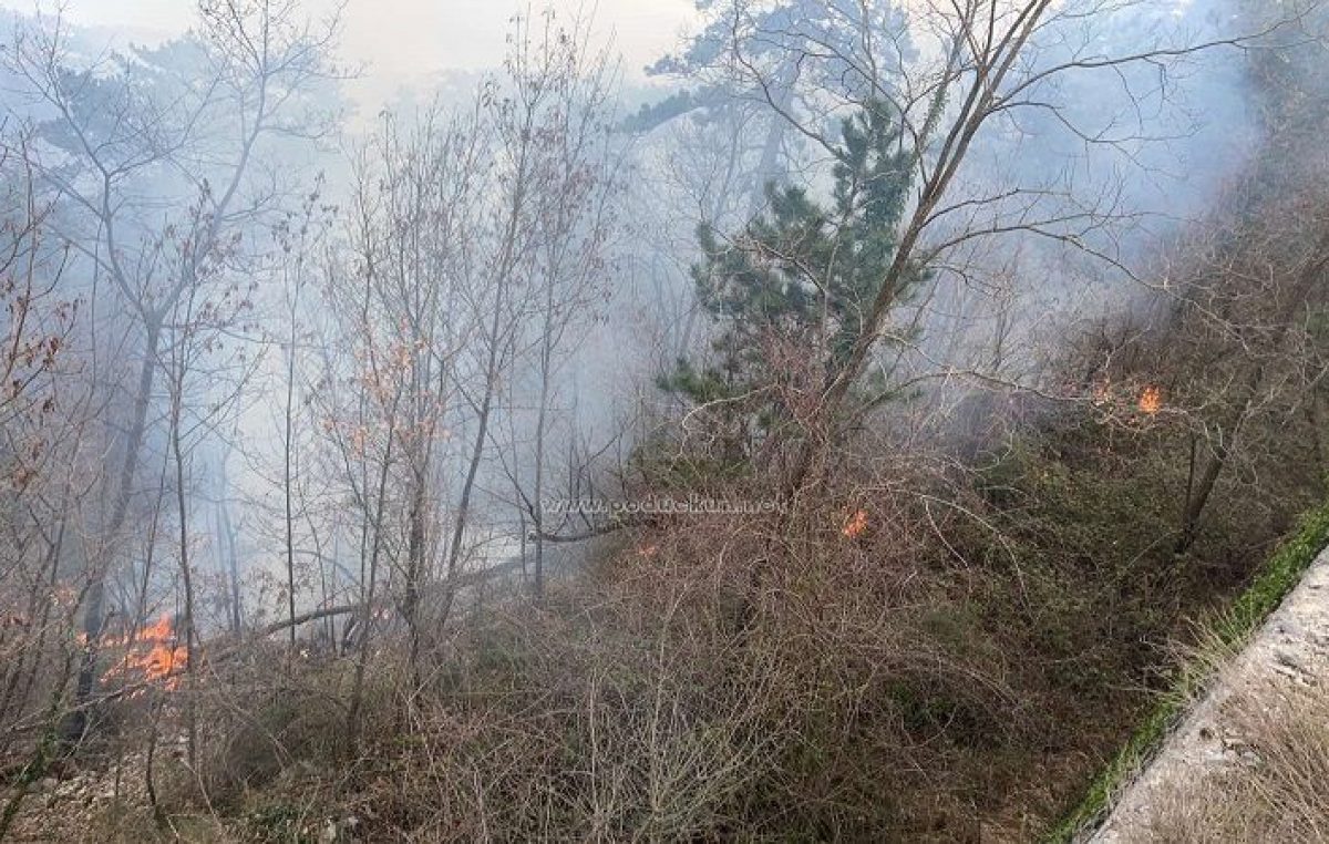 [FOTO] Lokaliziran je požar u Menderima