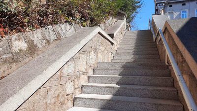 KBC Rijeka – Dovršena obnova stepenica na riječkom lokalitetu