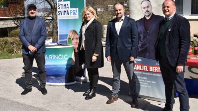 Rinčić, Popović i Štimac u Gorskom kotaru: Želimo aktivno sudjelovati u rješavanju goranskih problema