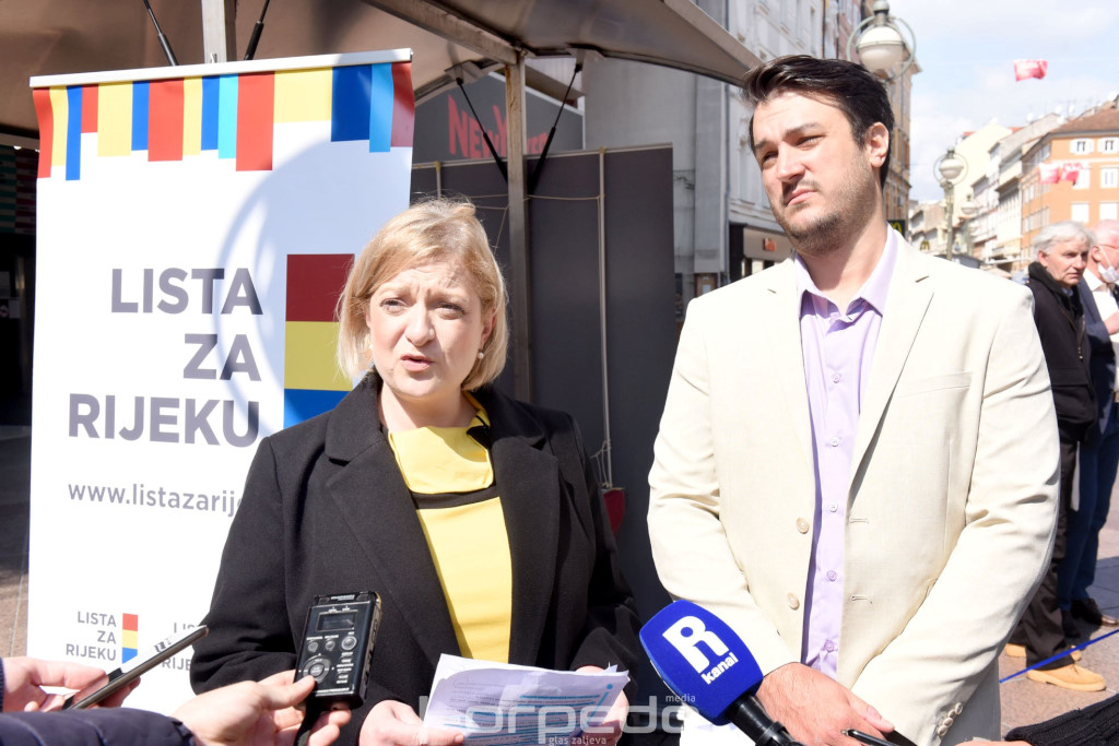[VIDEO] SDP prikupljao potpise za Rijeku i PGŽ, Grbin dao 