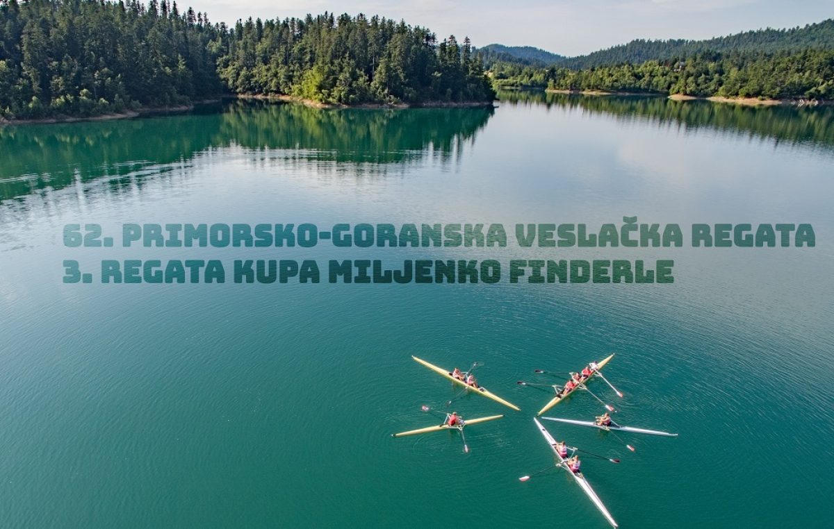 62. Primorsko-goranska veslačka regata Lokve 2021. i 3. regata Kupa Hrvatske “Miljenko Finderle” ove subote u Lokvama