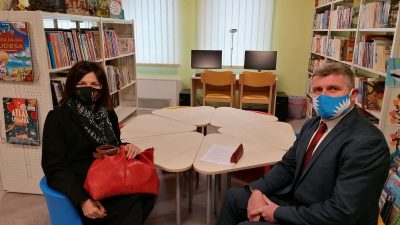 Zamjenik Mamula na svečanom otvorenju nove knjižnice “Janet Majnarich” u Delnicama