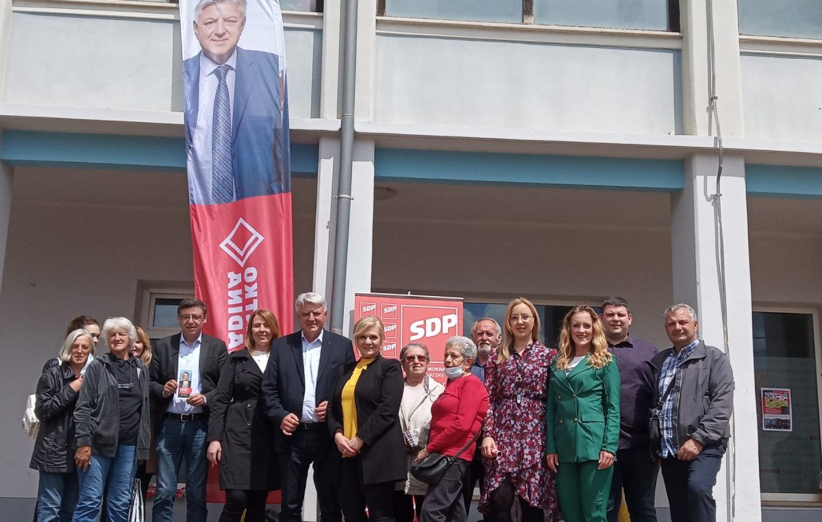 Komadina posjetio Crikvenicu, Novi Vinodolski i Općinu Vinodolsku i podržao kandidate SDP-a za izvršnu vlast