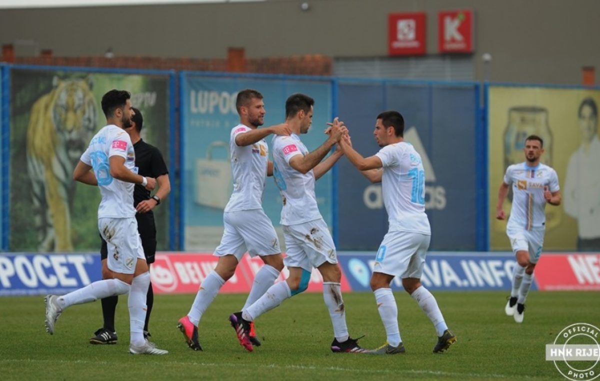 Nogometaši Rijeke slavili u Koprivnici protiv Slaven Belupa