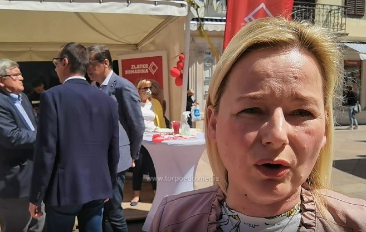 [VIDEO] SDP-ova kandidatkinja za zamjenicu gradonačelnika Sandra Krpan: Mladi i obrazovanje naš su prioritet