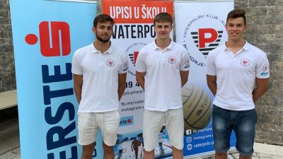 Vaterpolo klub Primorje Erste bank – potpisivanje ugovora s troje mladih igrača