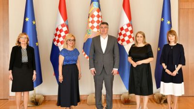 Predsjednik Milanović razgovarao s predstavnicama Koordinacije hrvatske obiteljske medicine