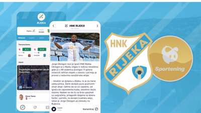 Novom suradnjom HNK Rijeka i Sporteninga i navijači dobili vlastitu aplikaciju
