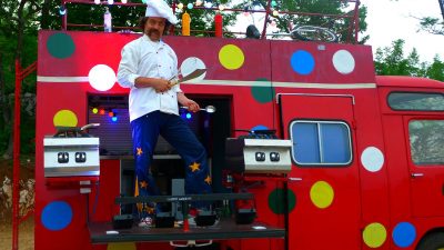 Finalna zabava festivala “Tobogan” ispred Dječje kuće: ljetno zezanje uz DJ-ing i cirkus letećih palačinki