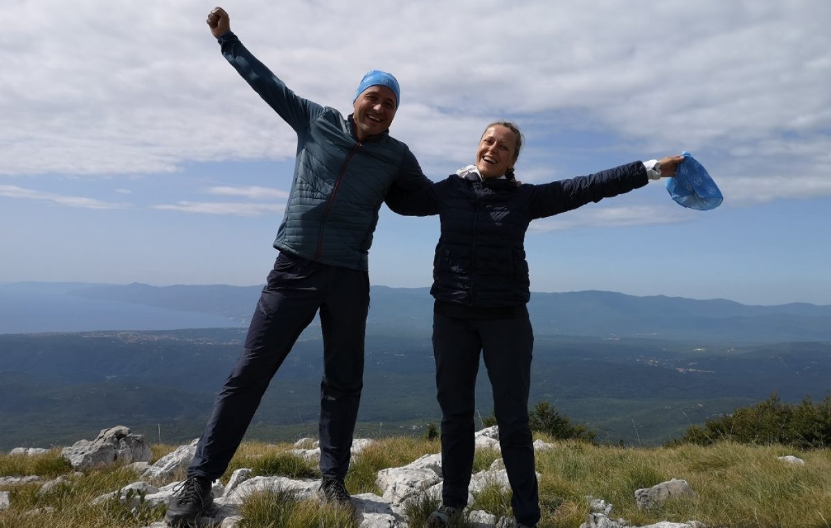 Cilj Maje i Brune Šimleše je u humanitarnom izazovu Via Adriatica Trail prijeći 1100 kilometara, od Istre do Prevlake i prikupiti pola milijuna kuna za žene oboljele od raka