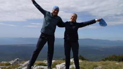 Cilj Maje i Brune Šimleše je u humanitarnom izazovu Via Adriatica Trail prijeći 1100 kilometara, od Istre do Prevlake i prikupiti pola milijuna kuna za žene oboljele od raka