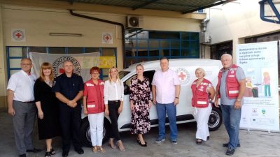 Nabavljeno dostavno vozilo za potrebe projekta „Dostojanstvena starost u vlastitom domu-socijalne usluge urabne aglomeracije Rijeka“