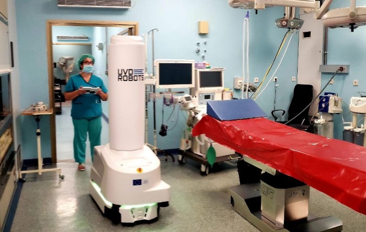 [VIDEO/FOTO] UV robot za dezinfekciju, veliki iskorak za KBC Rijeka