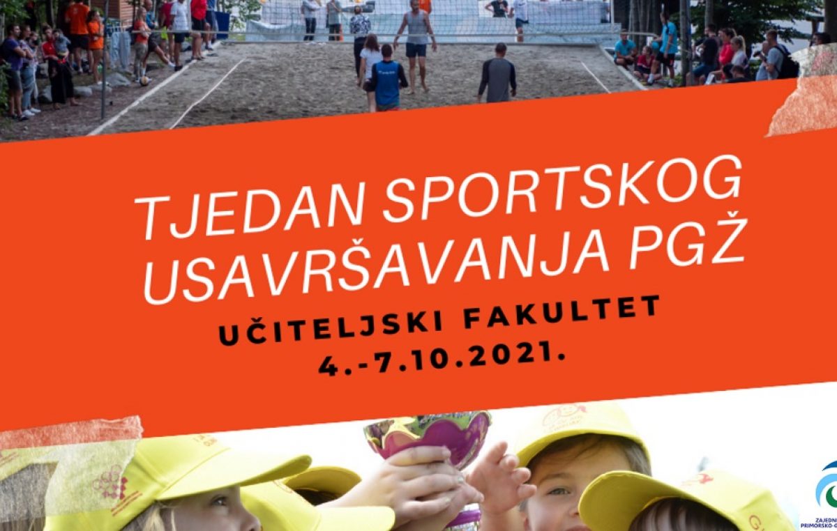 Tjedan sportskog usavršavanja PGŽ 2021.