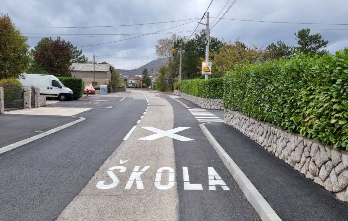 Školska ulica: Nova parkirna mjesta i infrastruktura uz školu u Dražicama
