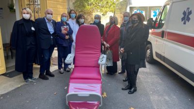 Udruga Nada donirala terapijsku fotelju Klinici za radioterapiju i onkologiju