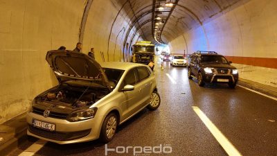 [FOTO] Prometna nesreća u tunelu Škurinje, kolona je duga oko 3 kilometra