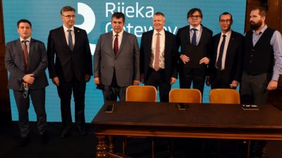 [VIDEO/FOTO] Potpisan ugovor o koncesiji za Zagreb Deep Sea Terminal