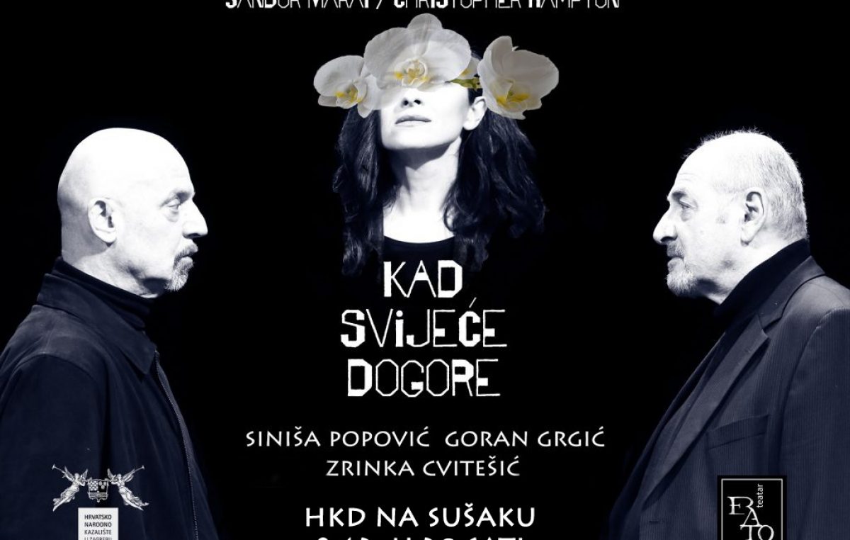 “Kad svijeće dogore” zagrebačkog HNK-a i Teatra Erato, 9. prosinca na programu HKD-a na Sušaku