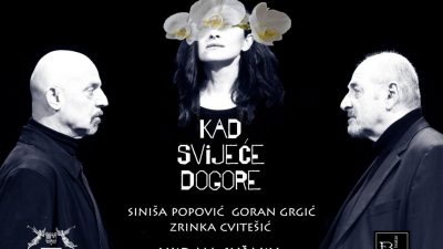 “Kad svijeće dogore” zagrebačkog HNK-a i Teatra Erato, 9. prosinca na programu HKD-a na Sušaku