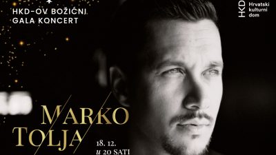 Marko Tolja zvijezda božićnog gala koncerta HKD-a na Sušaku