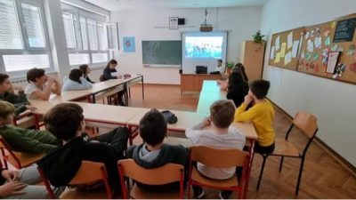 Udruga za kulturu “Ča?”održala online Antroploško predavanje u OŠ Jabukovac Petrinja