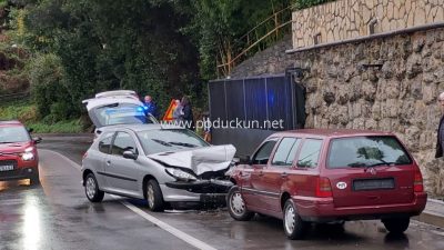 [FOTO/VIDEO] Prometna nesreća na Novoj cesti u Opatiji